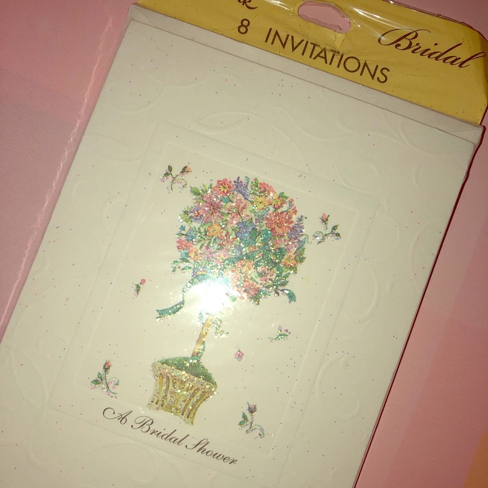 Bridal Shower Invitations 8pk